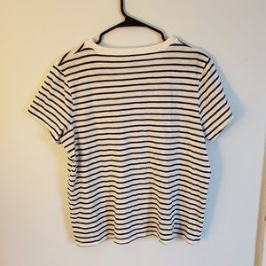 Madewell Tops - Madewell Boxy Stripe Tee Size XL Madewell Tops - Madewell Boxy Stripe Tee Size XL